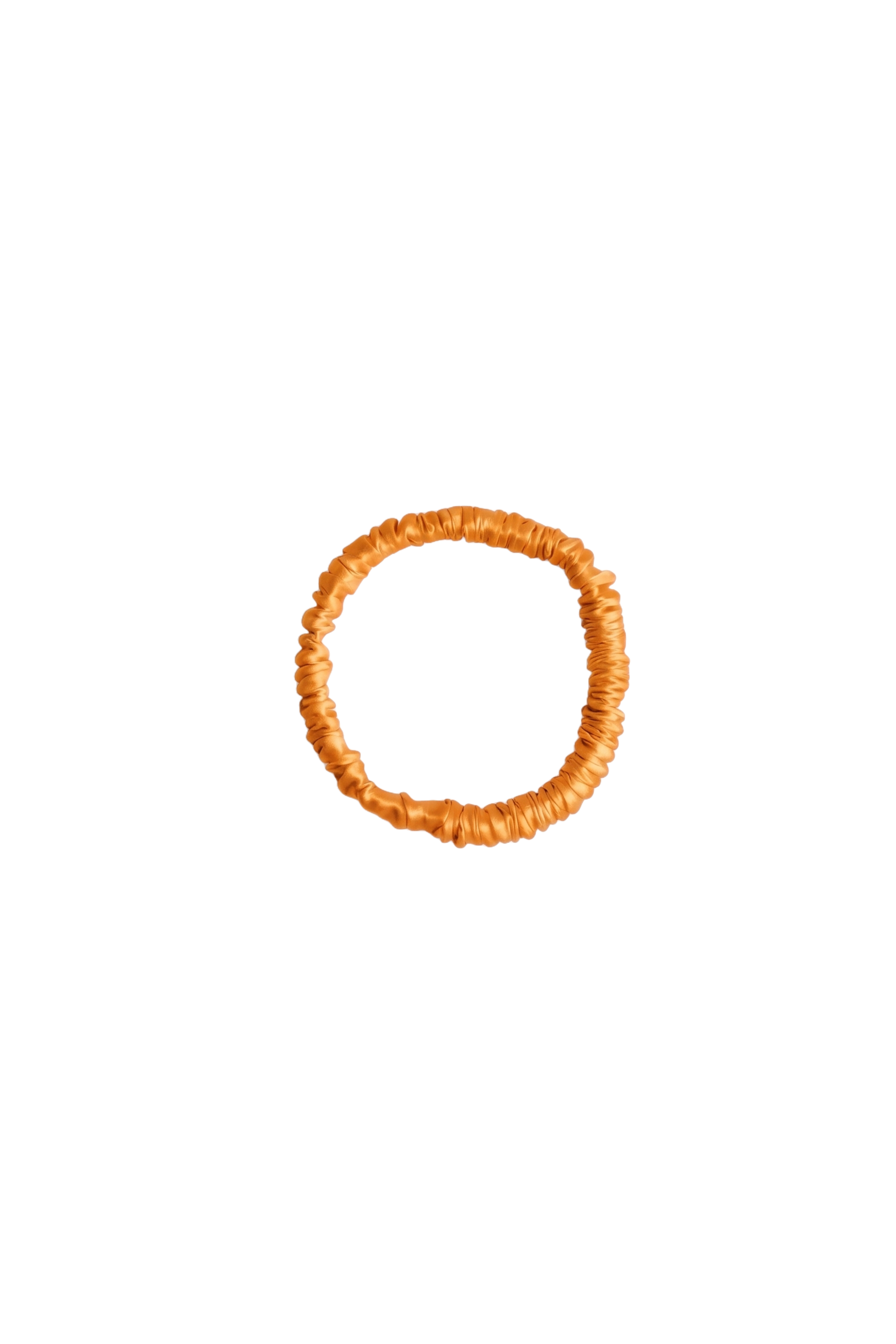 Mała gumka jedwabna Orange